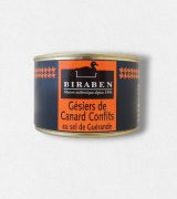 Gésiers de canard confits, boite 400grs