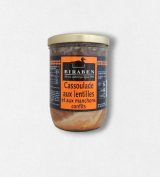Cassoulade aux lentilles - bocal 780g