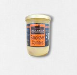 Saucisses de porc confites - bocal 710g