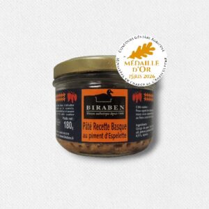 Pâté recette basque - bocal 180g