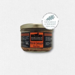 Pâté de campagne - bocal 180g