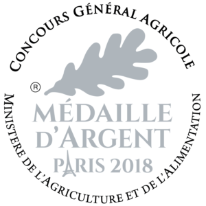Médaille d'Argent 2018 au Concours général Agricole