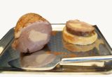 Magret de canard fourre au foie gras