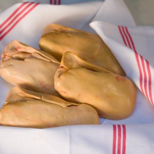 Foie gras de canard cru Extra IGP Sud-Ouest Déveiné-Dénervé 500grs