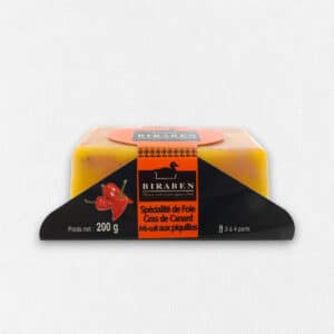 Spécialité de foie gras de canard mi-cuit aux Piquillos - 200g