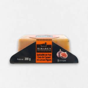 Spécialité de foie gras de canard mi-cuit aux figues - 200g