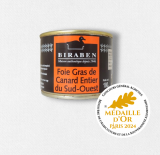 Foie gras de canard entier IGP Sud-Ouest - boite 180g
