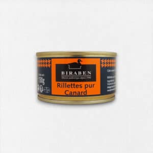Rillettes pur canard - boite 130g