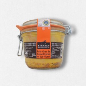 Foie gras de canard entier IGP Sud-Ouest - bocal 500g