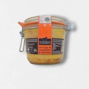 Foie gras entier en conserve