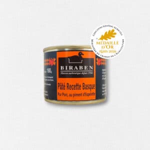 Pâté recette basque - boite 180g
