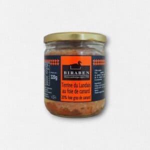 Terrine du Landais au Foie de canard - bocal 320g