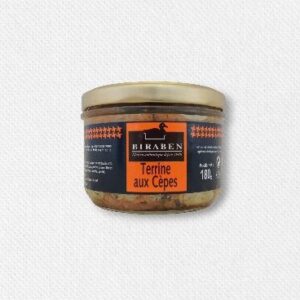 Terrine aux cèpes - bocal 180g