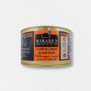 Confit de canard du Sud-Ouest 1 aile - boite 1350g