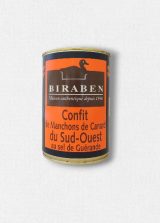 Confit de manchons de canard du Sud-Ouest - boite 930g