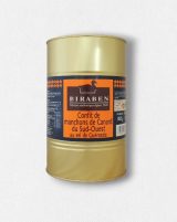 Confit de 25 manchons de canard du Sud-Ouest - bidon 3825g