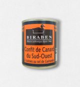 Confit de canard du Sud-Ouest 2 cuisses - boite 765g