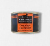 Cassoulade aux lentilles - boite 400g