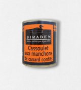 Cassoulet aux manchons de canard confits - boite 840g