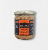 Cassoulet au magret de canard confit - bocal 380g