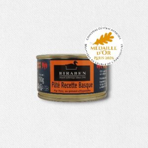Pâté recette basque - boite 130g