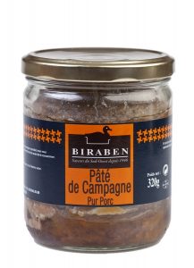 Pâté de Campagne, bocal 320grs