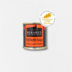 Pâté recette basque - boite 90g