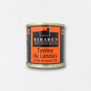 Terrine du landais au foie de canard - boite 90g