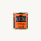 Biraben - Rillettes pur canard - 90 g