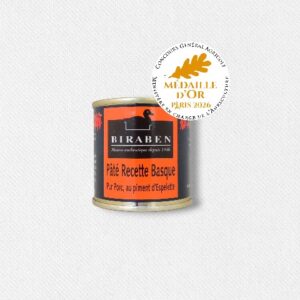 Pâté recette basque - boite 90g