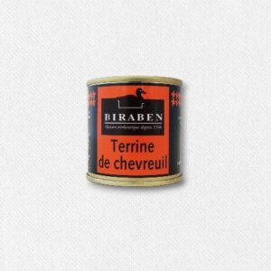 Terrine de chevreuil - boite 90g