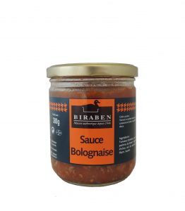 Sauce bolognaise, bocal 380grs