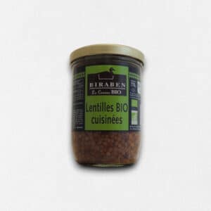 Lentilles Bio cuisinées - bocal 770g