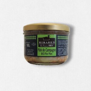 Pâté de campagne Bio - bocal 180g