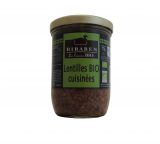 Lentilles Bio cuisinées - bocal 770g