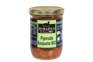 Piperade basquaise Bio, bocal 730grs