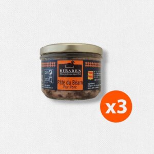 Lot de 3 bocaux 180g - Pâté du béarn