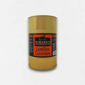 Lentilles cuisinées - bidon 4100g