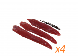 Lot de 4 sachets d'aiguillettes de canard - 4x250g