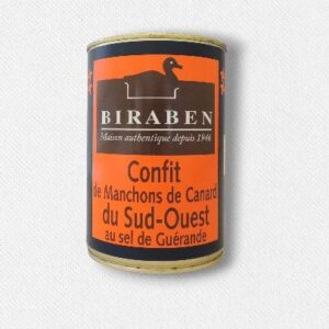Confit de manchons de canard du Sud-Ouest - boite 930g