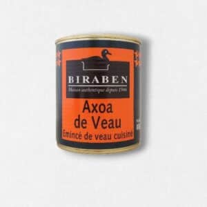 Axoa de veau - boite 800g