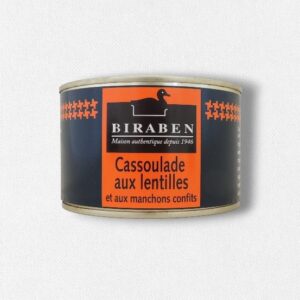 Cassoulade aux lentilles - boite 400g