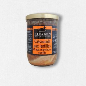 Cassoulade aux lentilles - bocal 780g