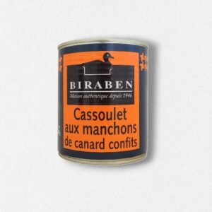 Cassoulet aux manchons de canard confits - boite 840g