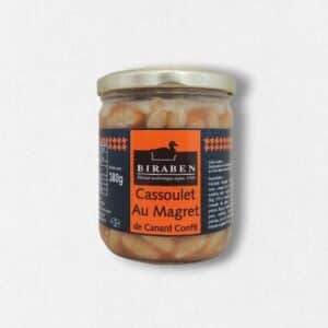 Cassoulet au magret de canard confit - bocal 380g