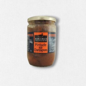 Pintade aux champignons - bocal 560g