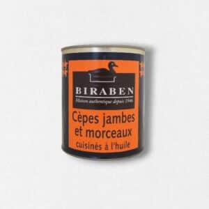 Cèpes cuisinés - boite 520g