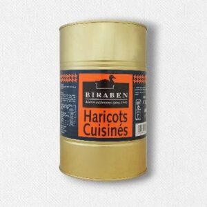 Haricots cuisinés - bidon 4100g
