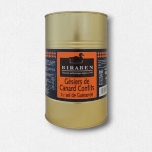 Gésiers de canard confits - bidon 4000g