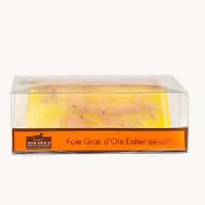 terrine Foie gras d'oie entier mi cuit